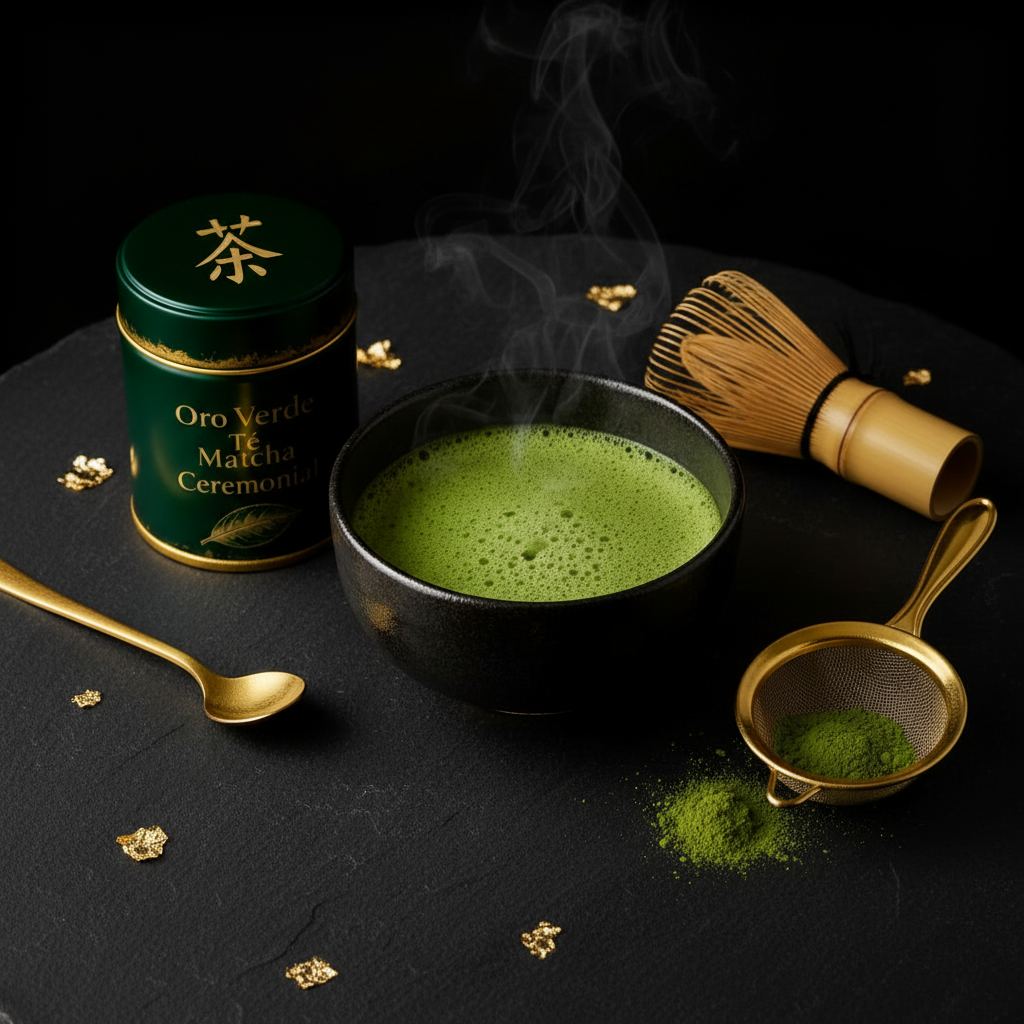 Vista cenital ritual completo